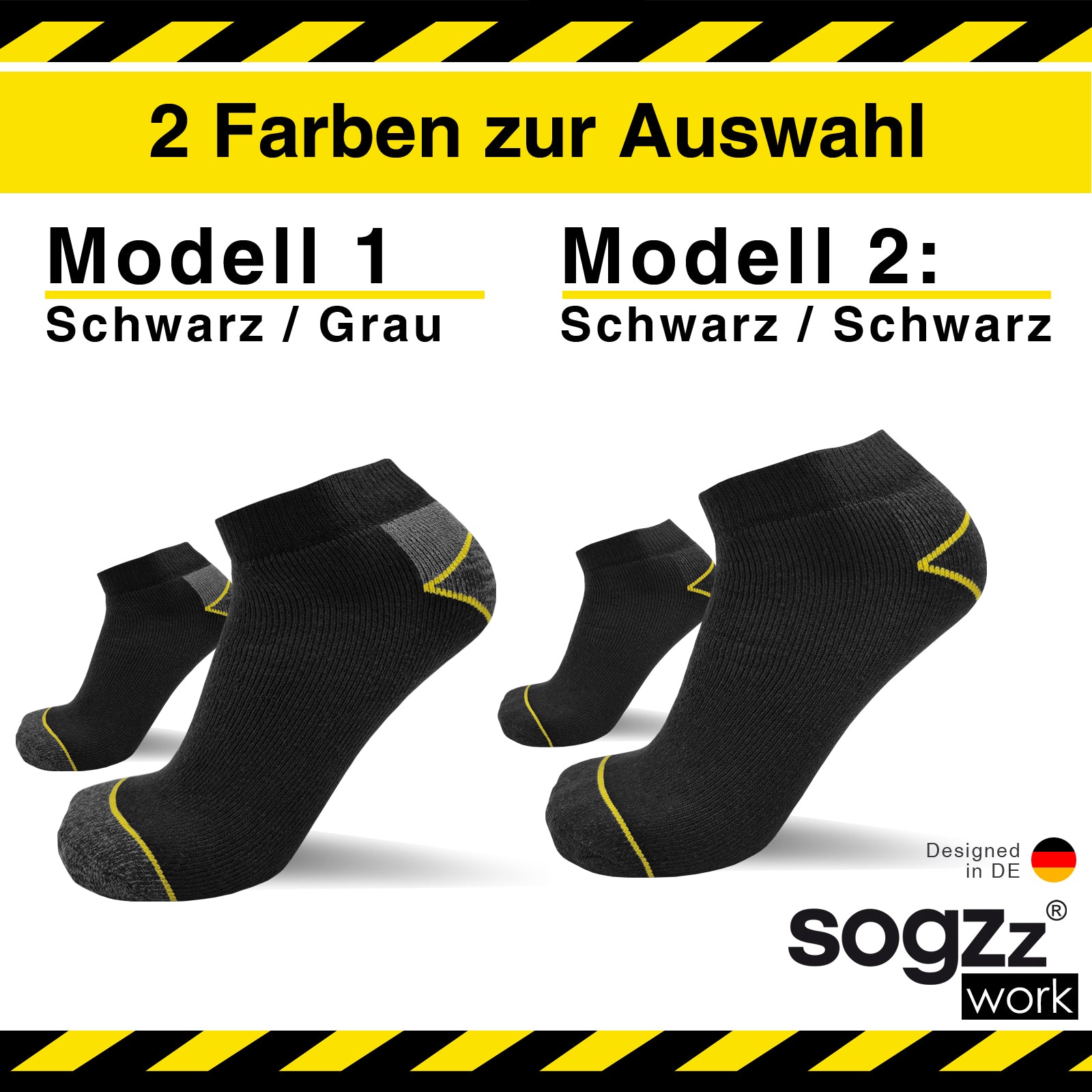 Arbeitssocken kurz | 6 Paar | Herren