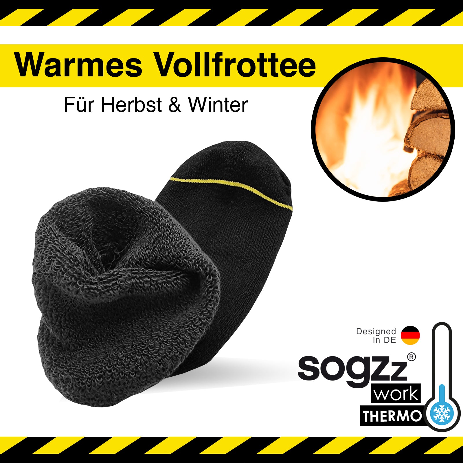 Thermo Arbeitssocken | 10 Paar | Herren