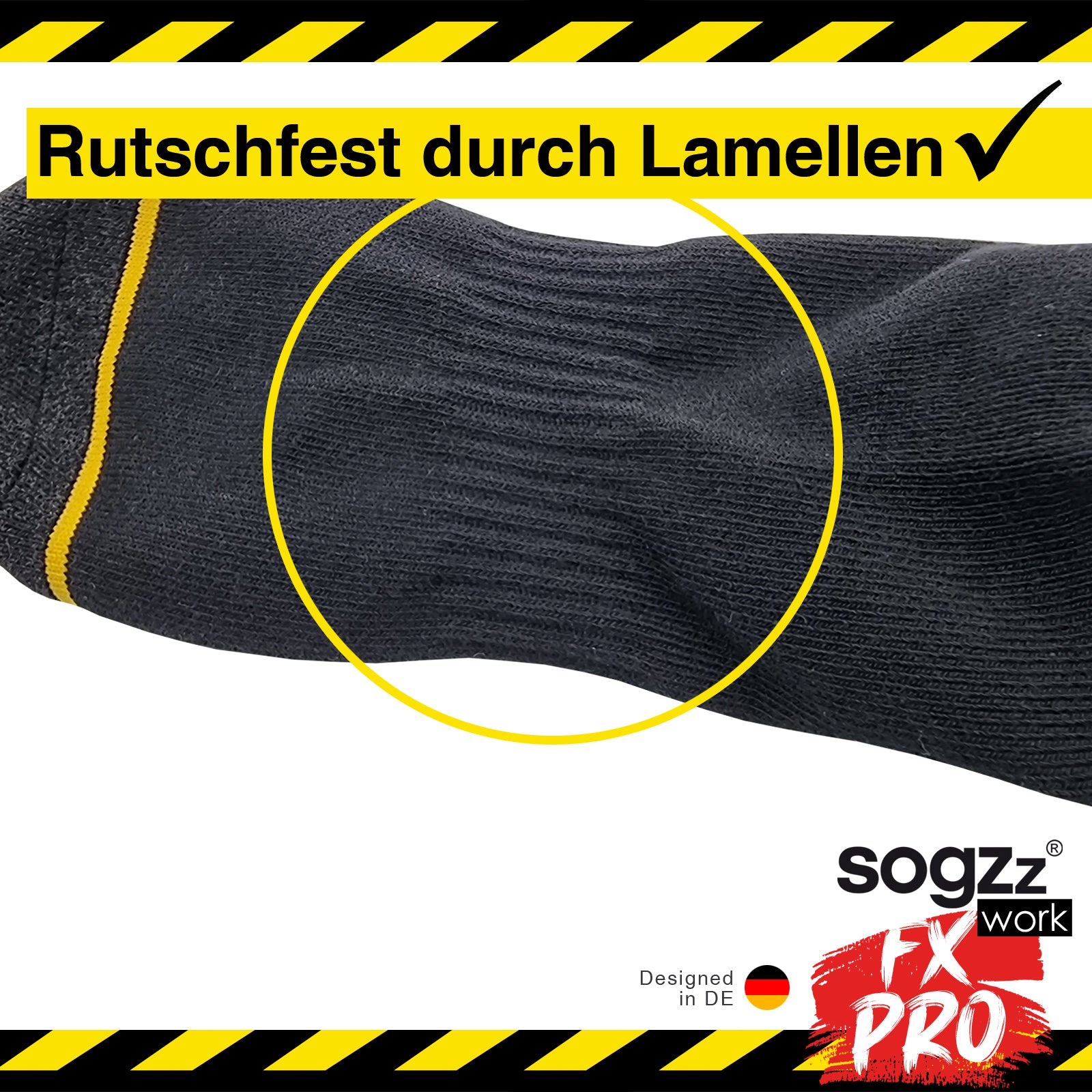 Arbeitssocken FX PRO halbhoch | 4 Paar | Herren