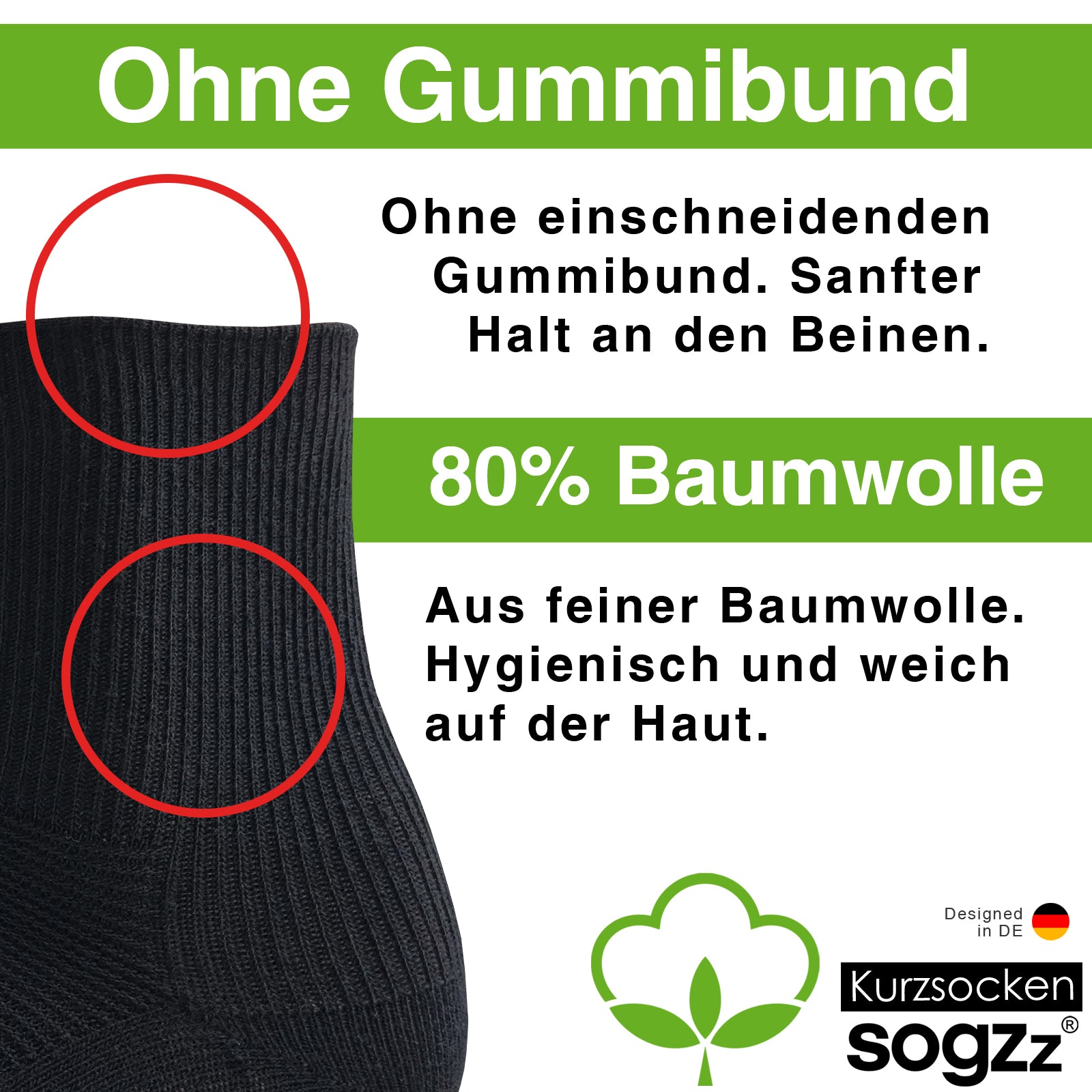 Kurzsocken | 6 Paar | Unisex