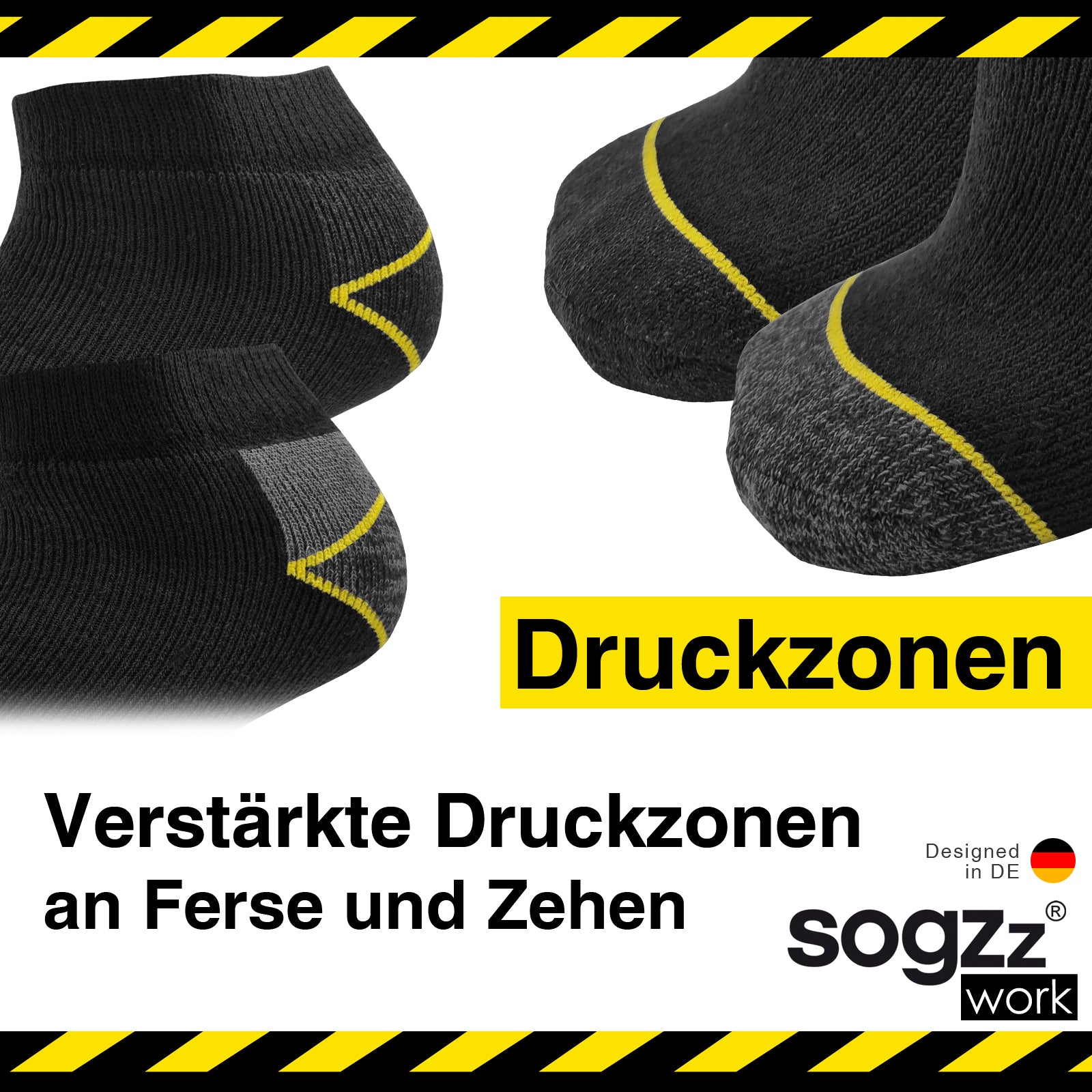 Arbeitssocken kurz | 6 Paar | Herren