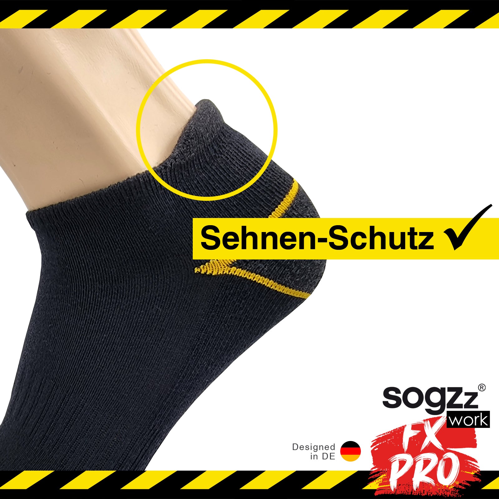 Arbeitssocken FX PRO kurz | 4 Paar | Herren