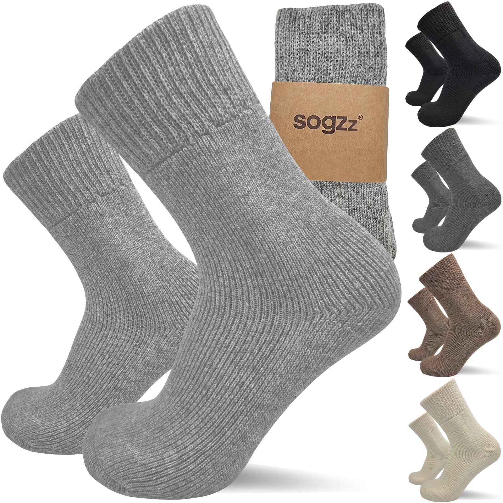 Warme Thermosocken | 2 Paar | Unisex