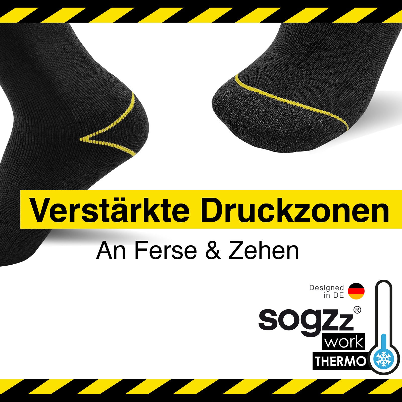 Thermo Arbeitssocken | 10 Paar | Herren