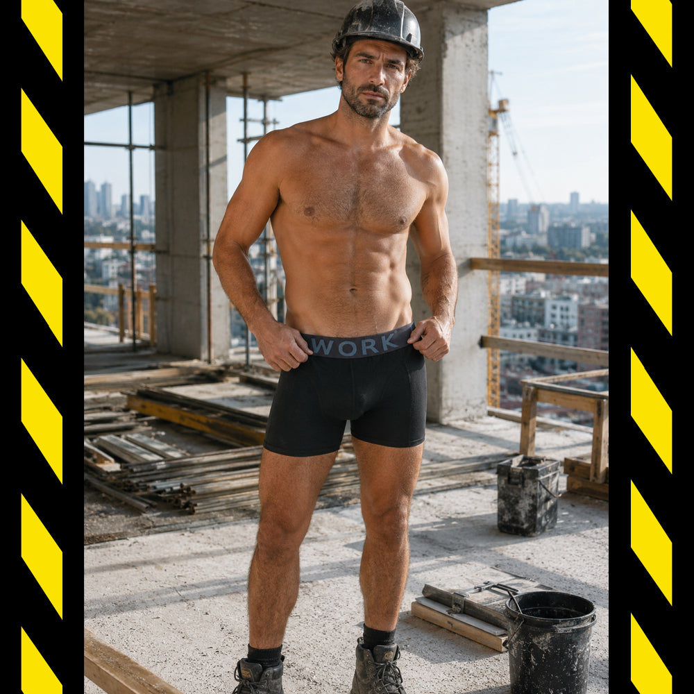 WORK Boxershorts | 4er Pack | Herren