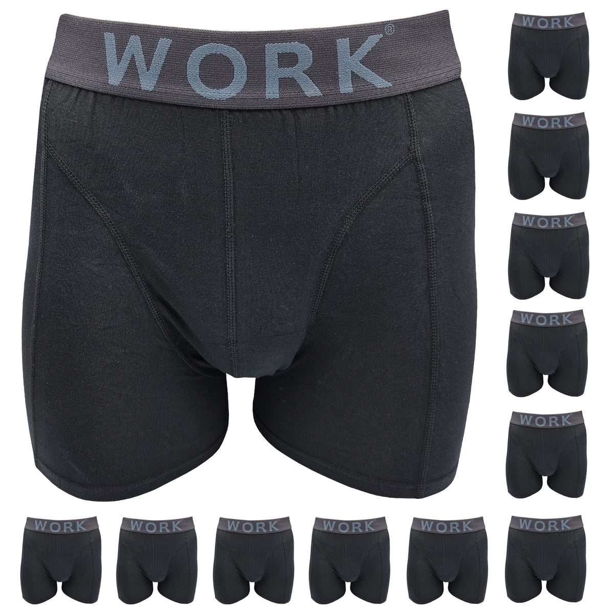 WORK Boxershorts | 4er Pack | Herren