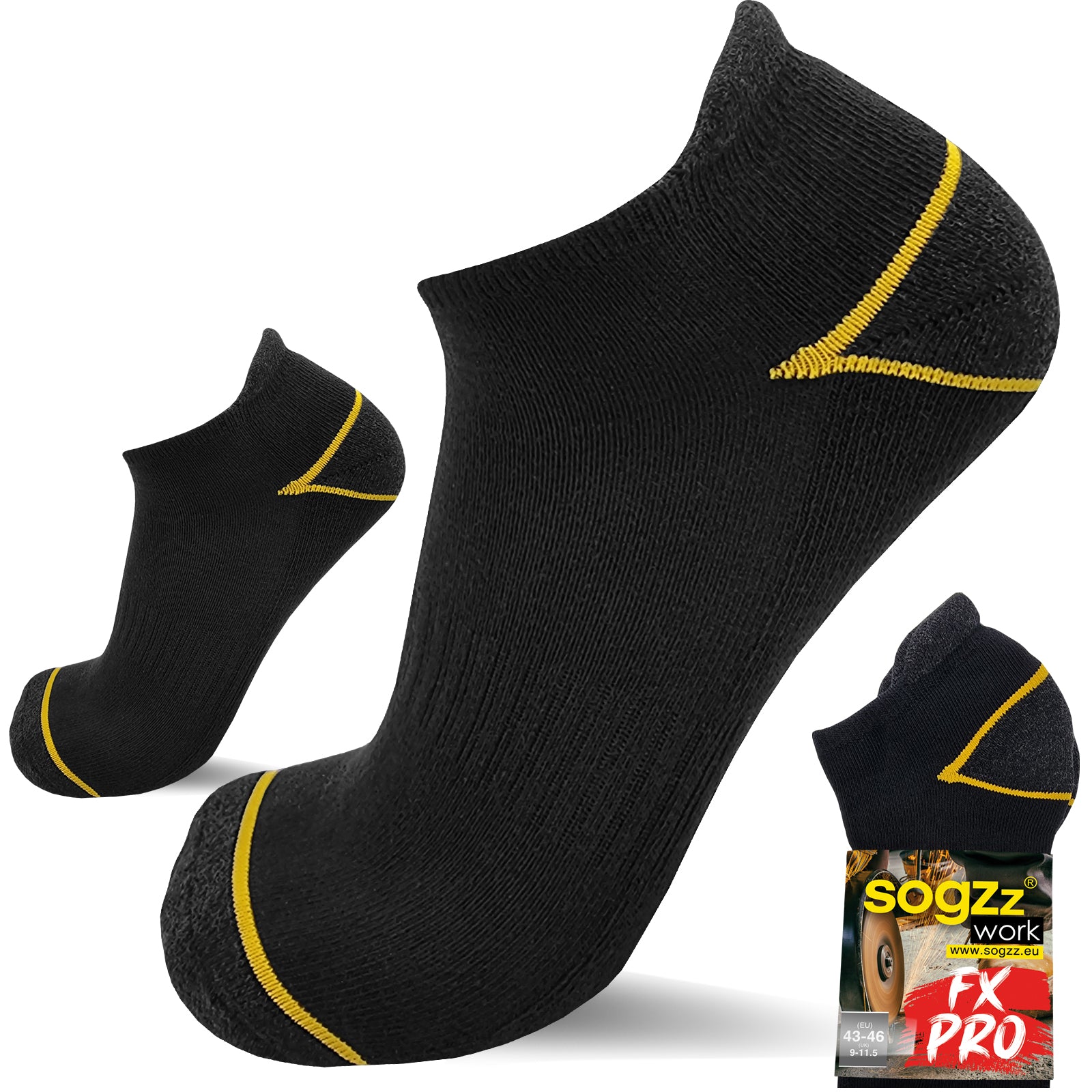 Arbeitssocken FX PRO kurz | 4 Paar | Herren